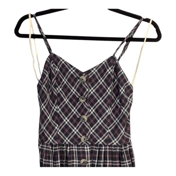 True Craft Junior's Multi-color Plaid Dress - Picture 3 of 9